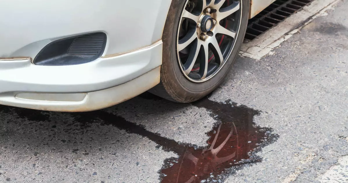 Car leaking deals coolant